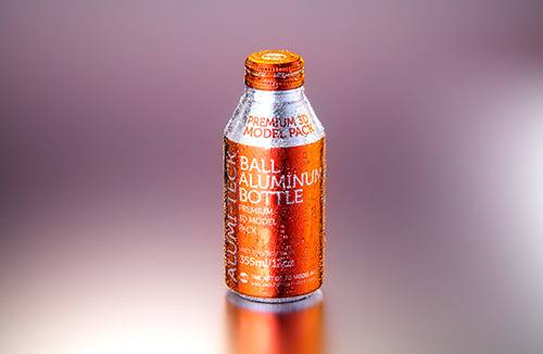 Packaging 3D model of Tetra Pack Top Midi 330ml with Huron