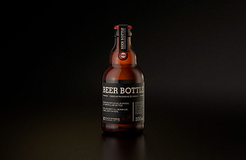 Elopak Pure-Pak Diamond-Curve Fresh 500ml premium packaging 3D model