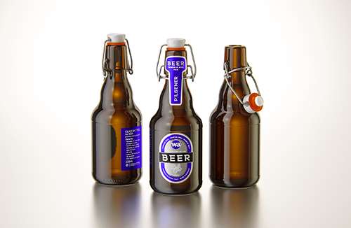 Premium 3D model pak of Tetra Pack Gemina Square 500ml with HeliCap 27 closure