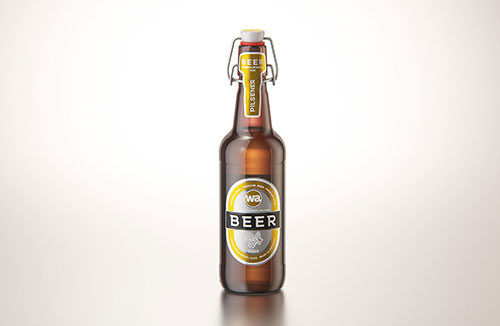 Gualapack Pouch 200g packaging 3d model with babyCap