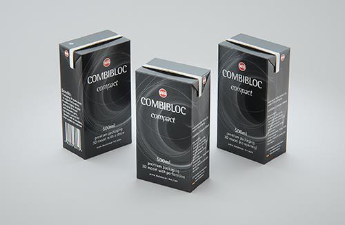 SIG Combidome 500ml carton packaging 3D model