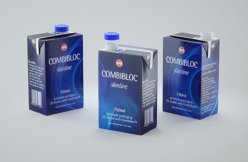 Tetra Pack Prisma 330ml with DreamCap Mock-up - Front view