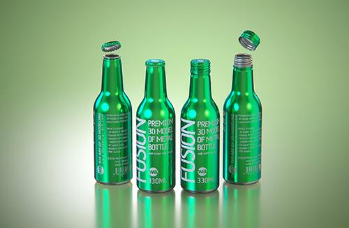 Tetra Pack Prisma 330ml with DreamCap Mock-up - Side view