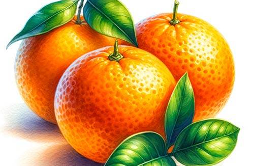 Premium Digital Watercolor Illustration of a single green olive and one black olive, surrounded by several tender leaves