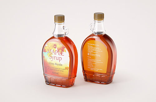 Light Whipped Cream Metal Bottle 250ml Packaging 3D model pak