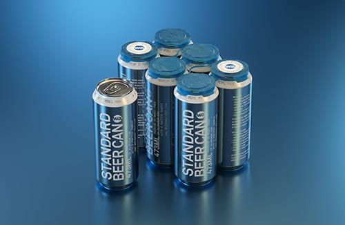 Tetra Pack Recart 340ml Premium carton packaging 3D model pak