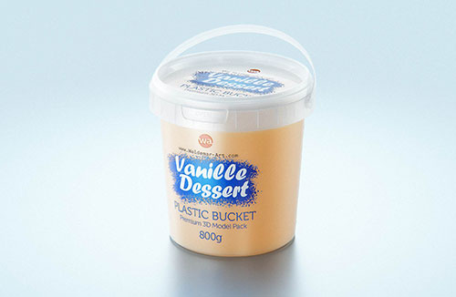 Doypack Spouted Pouch 50g (50ml) packaging 3d model with Standard Cap