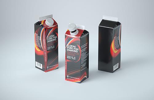 SIG CombiBloc Magnum 1500ml carton packaging 3d model with CombiSwift