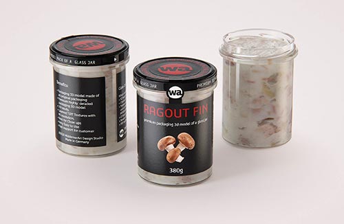 SIG combiBloc Compact 400ml with combiSmart closure packaging 3D model