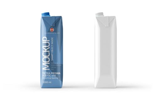 SIG Combifit Premium 1000ml with CombiSwift carton packaging 3D model