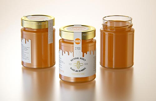 Gualapack Pouch 100g packaging 3d model with babyCap