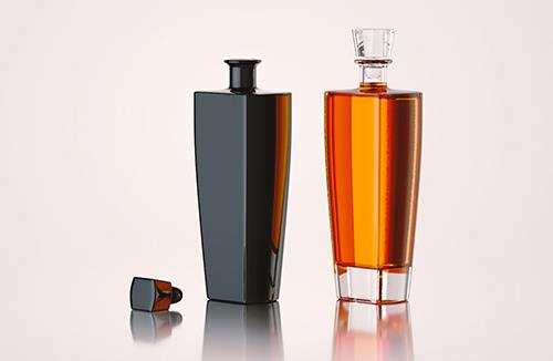 Swirl - packaging 3d model of the bottle for various products