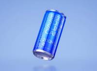 Premium 3D Model of 200ml Slim Soda Can Packaging