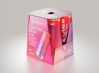 Premium Packaging 3D Model of carton box for 4x250ml Slim Soda Can