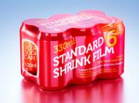 Shrink Film Multi-Pack Packaging for 6x330ml Standard Beer Cans Premium 3D model