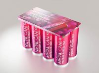 8x250ml Slim Soda Can Carton Pack 3D model