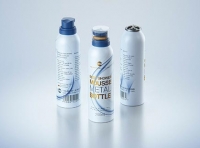 Body Wash/Shower Mousse 200ml metal bottle packaging 3D model