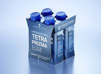 Carton multi-pack packaging for 4x250ml Tetra Prizma Edge premium 3D model 	