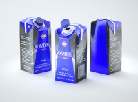 SIG Combifit Midi 750ml with CombiSwift carton packaging 3D model