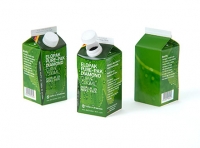 Packaging 3D model of Elopak Pure-Pak Diamond Curve 330ml