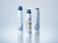 Foam Hair Conditioner 180ml metal bottle packaging 3d model