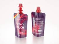 Doypack Spouted Pouch 50g (50ml) packaging 3d model with Standard Cap