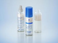 Hair repare spray plastic bottle 200ml packaging 3d model