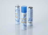 Hair Spray Metal Bottle 75ml packaging 3d model