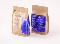 Paper Coffee Bag 250g with ZIP closure packaging 3D model