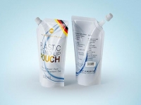 Plastic Stand-Up Pouch 500ml for hand wash packaging 3D model