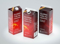 Elopak Pure-Pak Diamond Slim 1500ml carton packaging 3D model pack