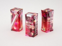 Tetra Pack Prisma Square 200ml packaging 3D model pak with PullTab and Straw