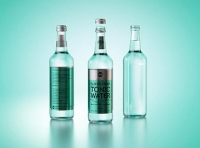 Tonic water glass bottle packaging 3D model pack 500ml