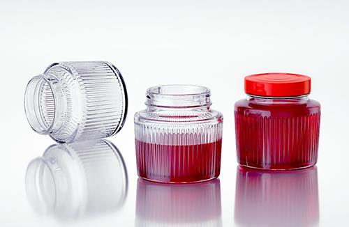 Muffin - 3d model of the glass jar for jams, jelly or other desserts