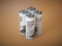 Juice Metal  Can 520ml Premium packaging 3D model pack